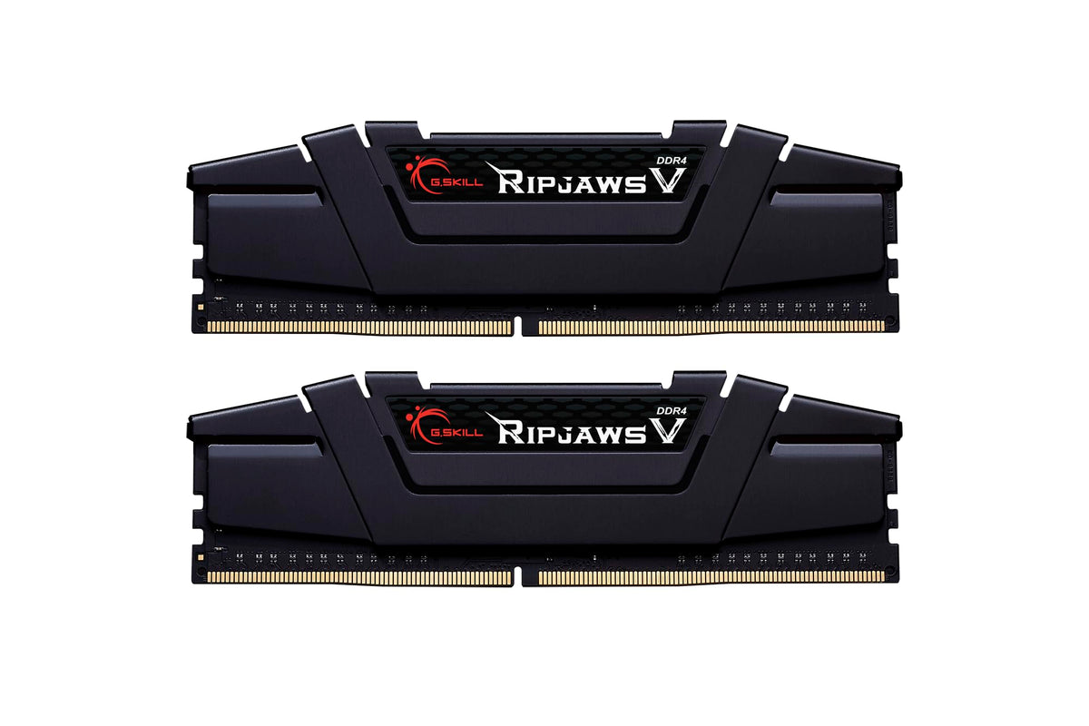 G.SKILL Ripjaws V Series (Intel XMP) DDR4 RAM 32GB (2x16GB) 4000MT/s CL18-22-22-42 1.40V Desktop Computer Memory UDIMM - Black (F4-4000C18D-32GVK)