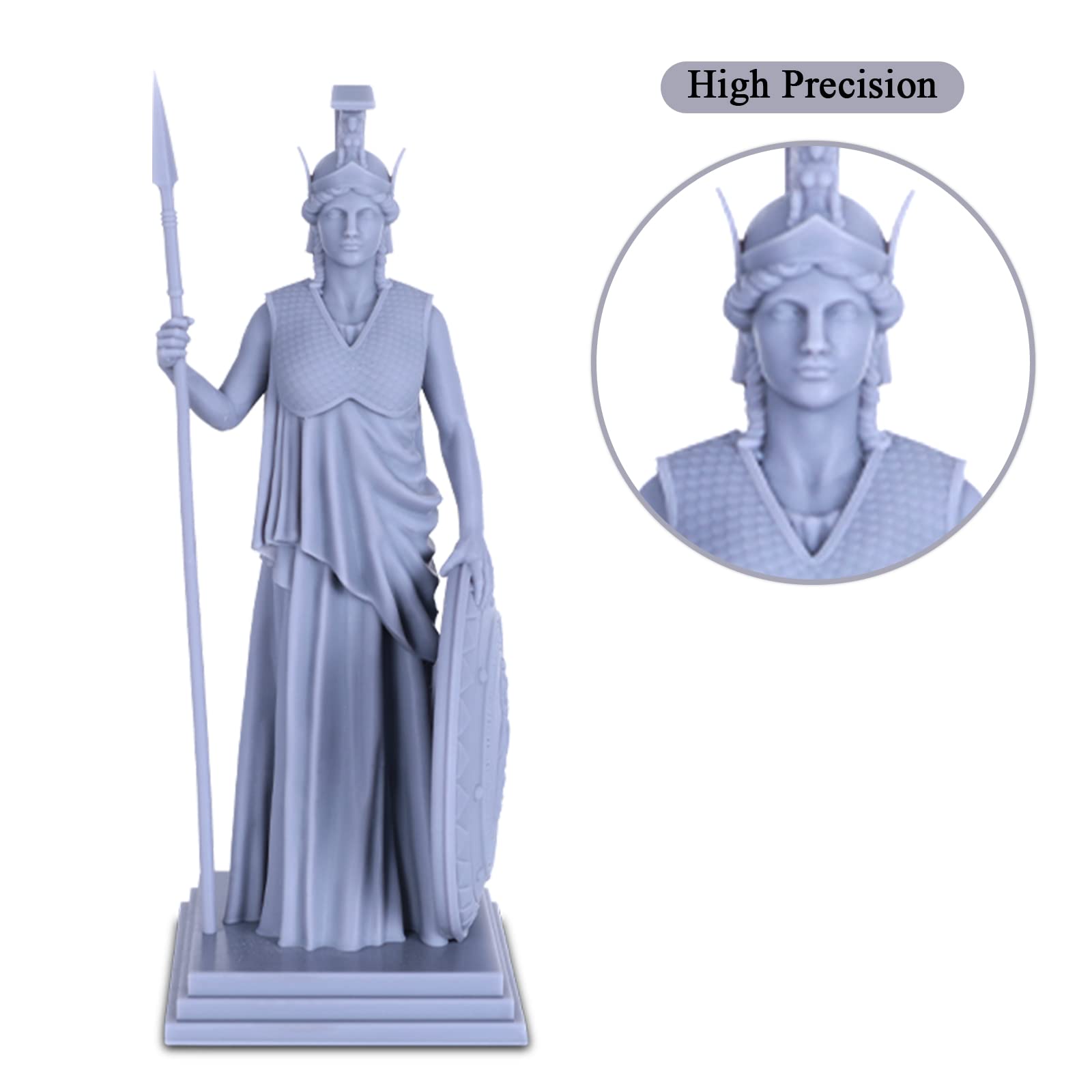 Elegoo Water Washable 3D Printer Resin, Rapid Resin 405Nm Lcd Uv Curing Standard Photopolymer Resin For Lcd 3D Printer Grey 1000