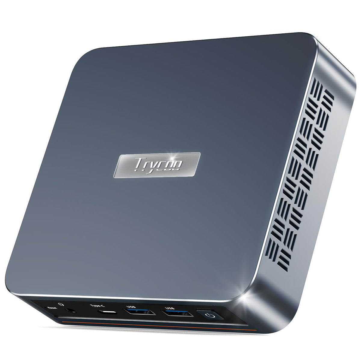 Trycoo Wi 6 Pro Mini Pc, Intel 12Th N100(3.4Ghz) Mini Desktop Computers,16Gb Ddr4 Ram 512Gb Ssd Micro Pc Support 4K@60Hz Triple