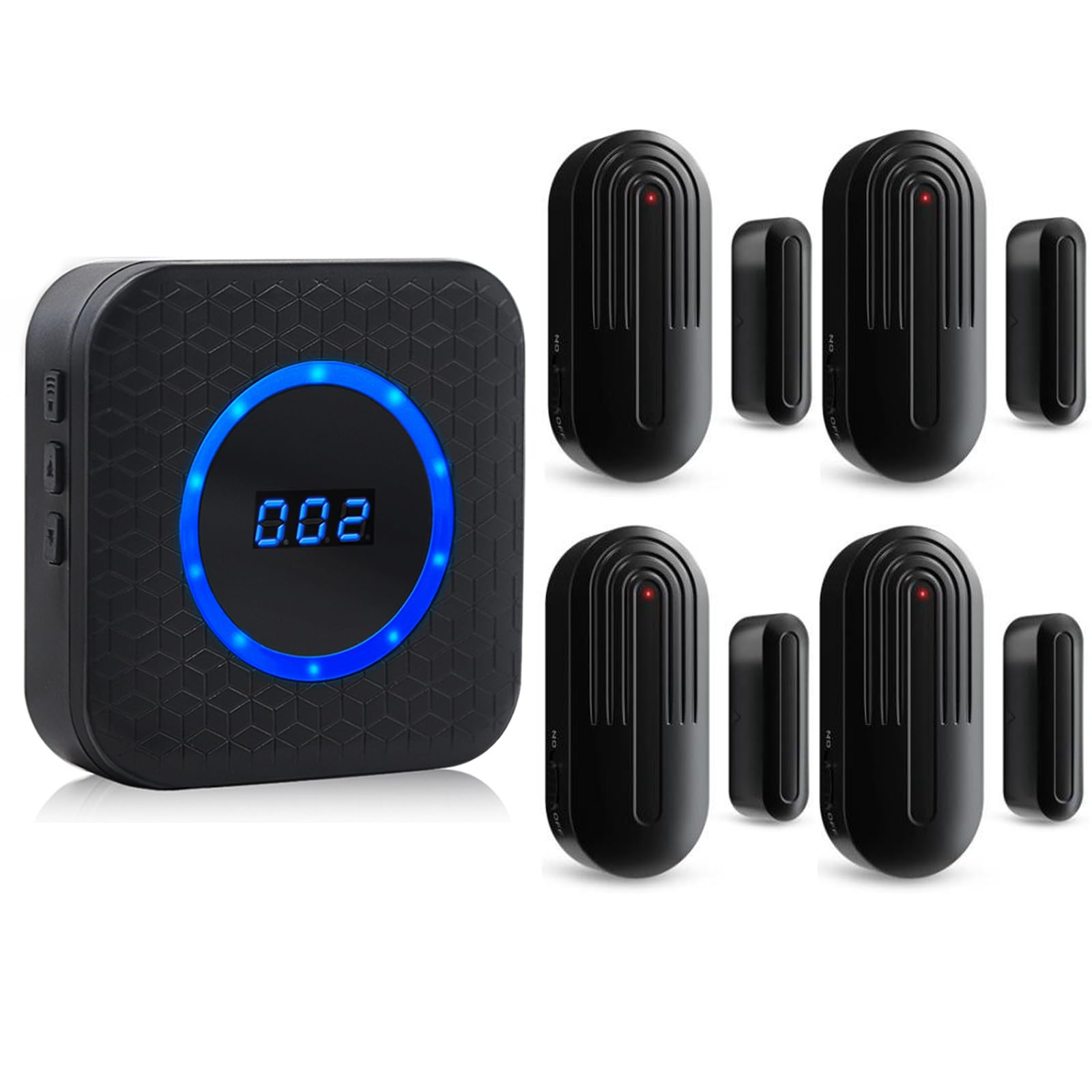 Wireless Door Chime For Business Home Office When Entering Door Alarms When Opened Door Entry Chime With 800Ft Range 55 Chimes 5