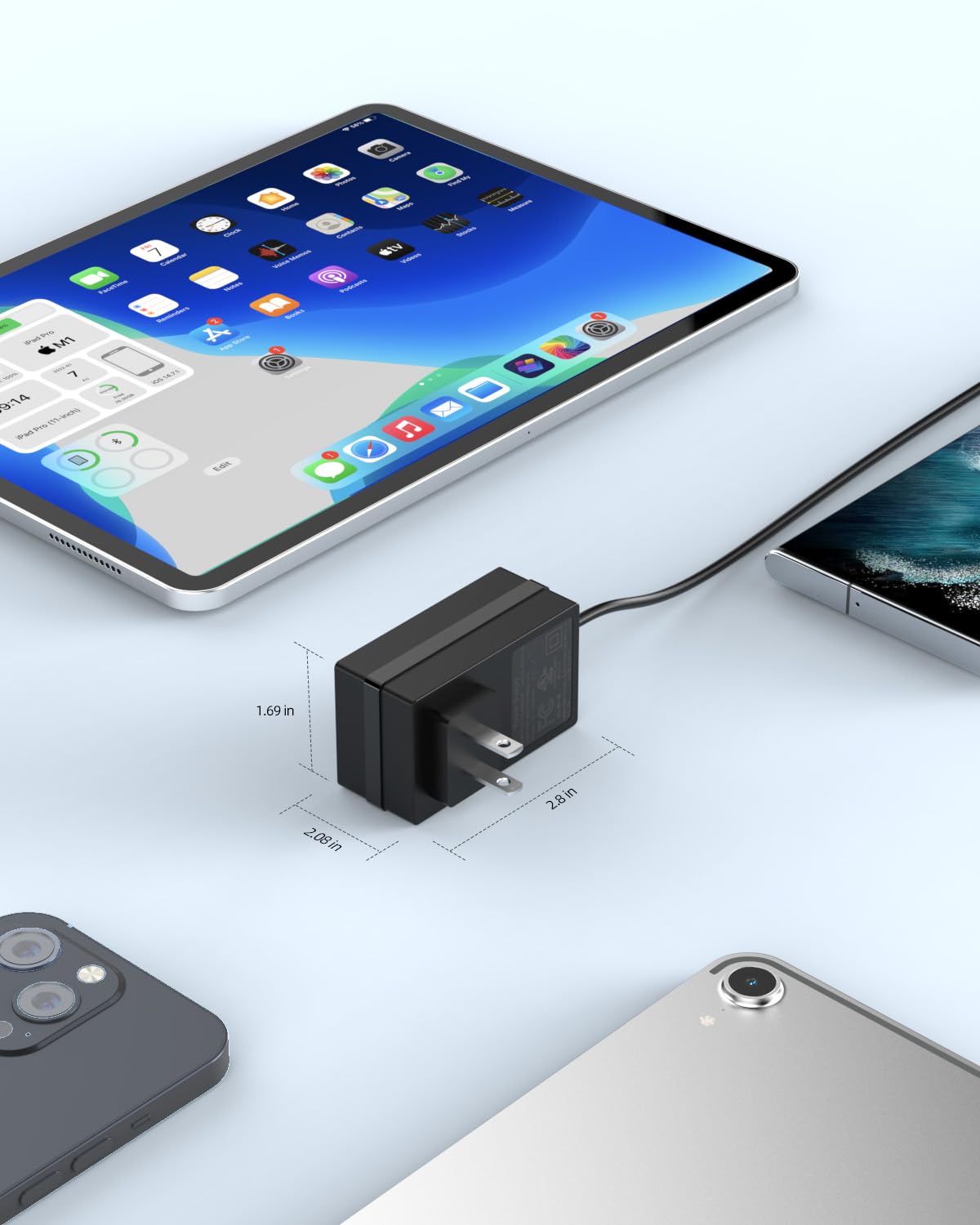 [For Ul Certified] Charger Fit For Gateway Laptop 12V 2A   (For Gwtc116 2Bl,Gwtc116 2Bk,Gwtn156 11Bk,Gwnc21524 Bl,N11Sp3 Gwtn133