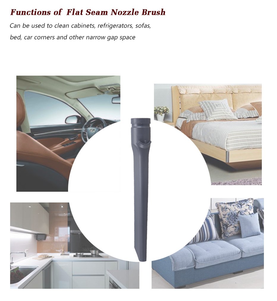 I Clean Replacement Vacuum Cleaners Dyson Parts [ Flat Seam Nozzle Brush ] For Dyson V6 Dc35 Dc59 Dc45 Dc58 Dc62 Dc48, With A Fr