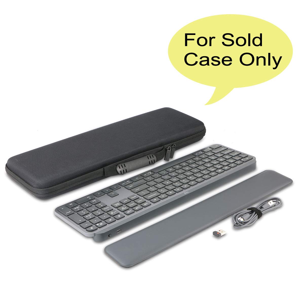 Co2Crea Hard Case Replacement For Logitech Mx Keys S/Mx Keys Advanced Wireless Illuminated Keyboard (Case For Mx Keys Keyboard,