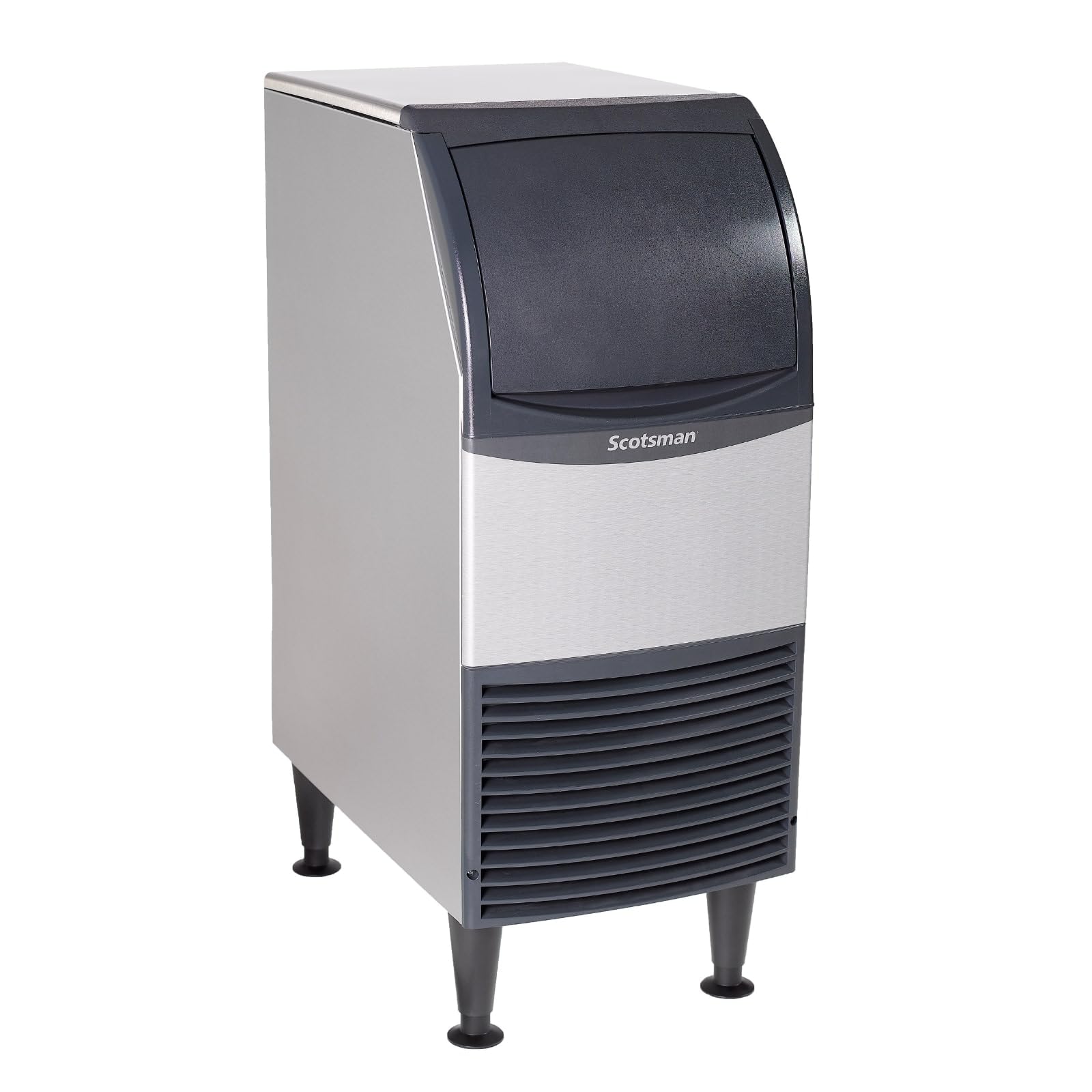 Scotsman UN1215A-1 15 Air-Cooled Nugget Undercounter Ice Maker Machine with 36 lb. Storage Capacity, 119 lbs/Day, 115v, NSF