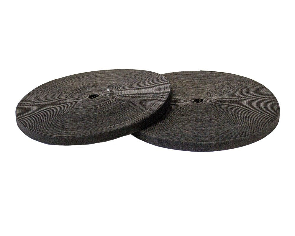 Navepoint 1/2 Inch Roll Hook And Loop Reusable Cable Ties Wraps Straps   25M 82Ft 3 Pack