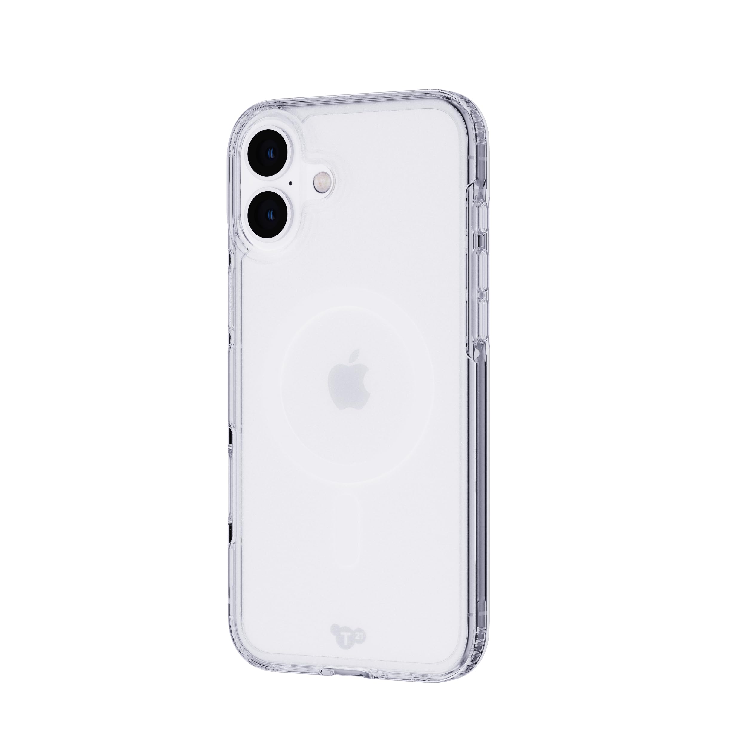 Tech21 EvoClear for iPhone 16 Plus - Compatible with MagSafe - Impact Protection Case - in Clear