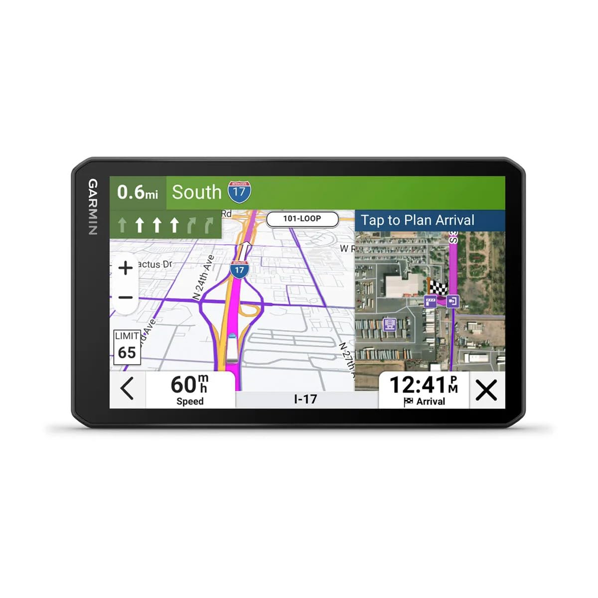 Garmin Dezl Otr720 Gps Truck Navigator 7 Large Display Touchscreen, Commercial Gps Navigation For Semi-Truck Driver Bundle With