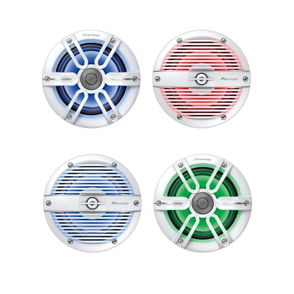 Pioneer Me Series Rgb Led Illumination Light Kit For 6.5 Coaxial Speakers