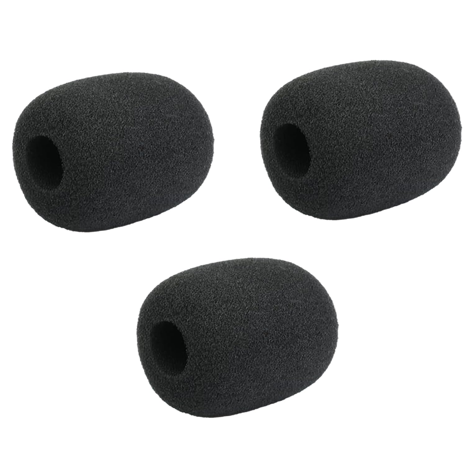 Pop Filter Replacement For Steelseries Arctis 1/3 /5/7 /7X/ 7P/ 9X Pro Gaming Headset Mic Foam Cover (3 Pack)