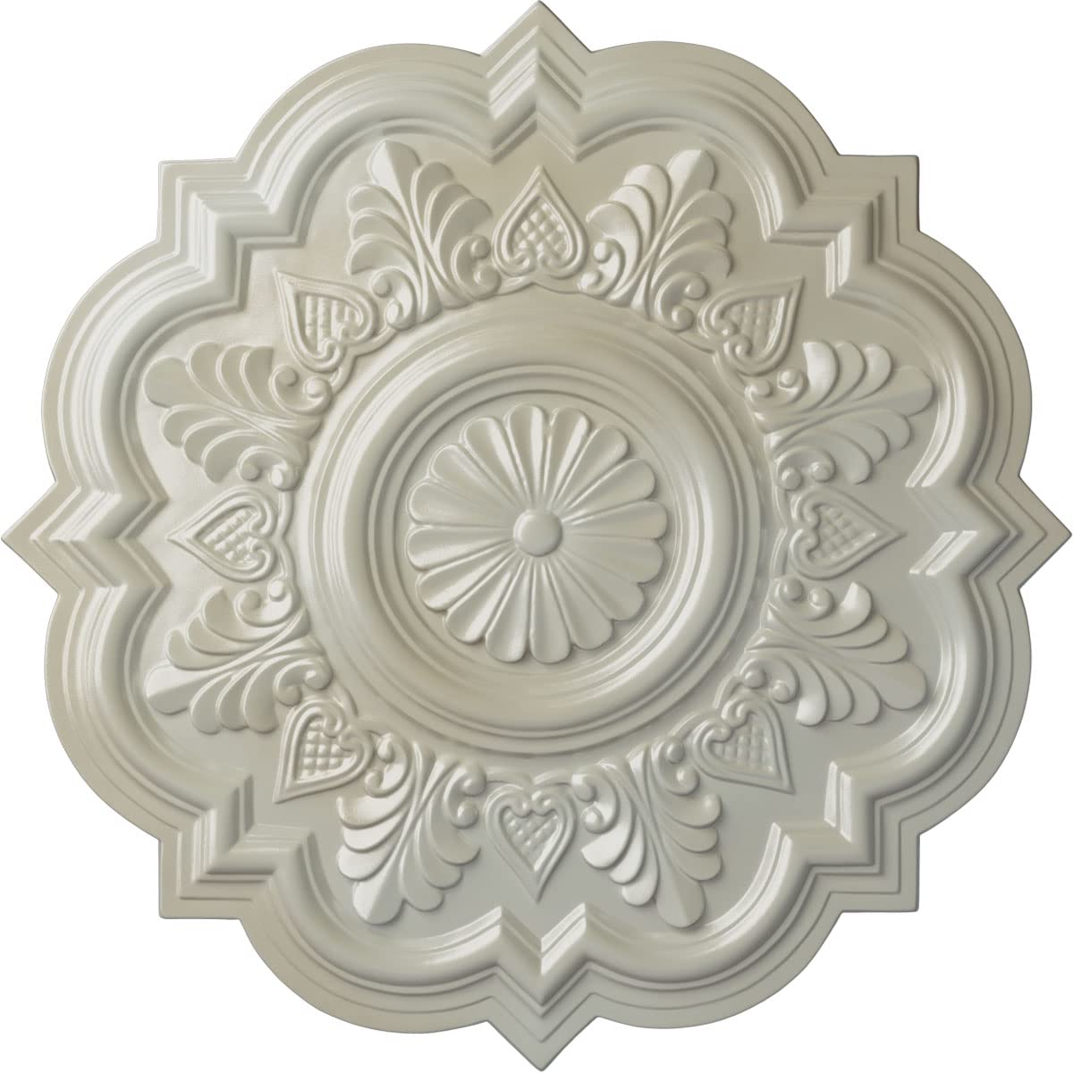 Ekena Millwork CM20DRFBS Deria Ceiling Medallion, Flash Blue