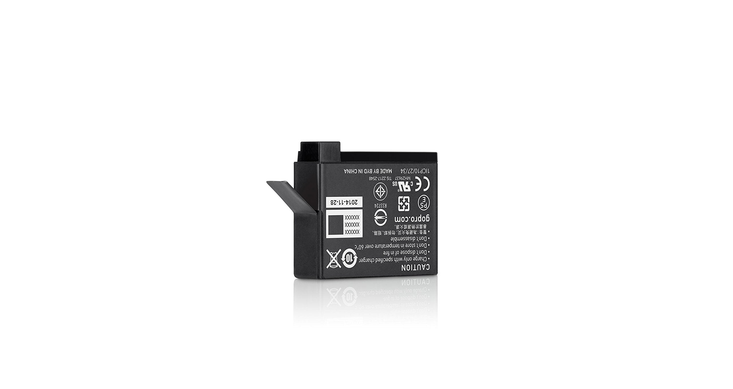Gopro Rechargeable Battery For Hero4 Black/Hero4 Silver (Gopro Official Accessory)