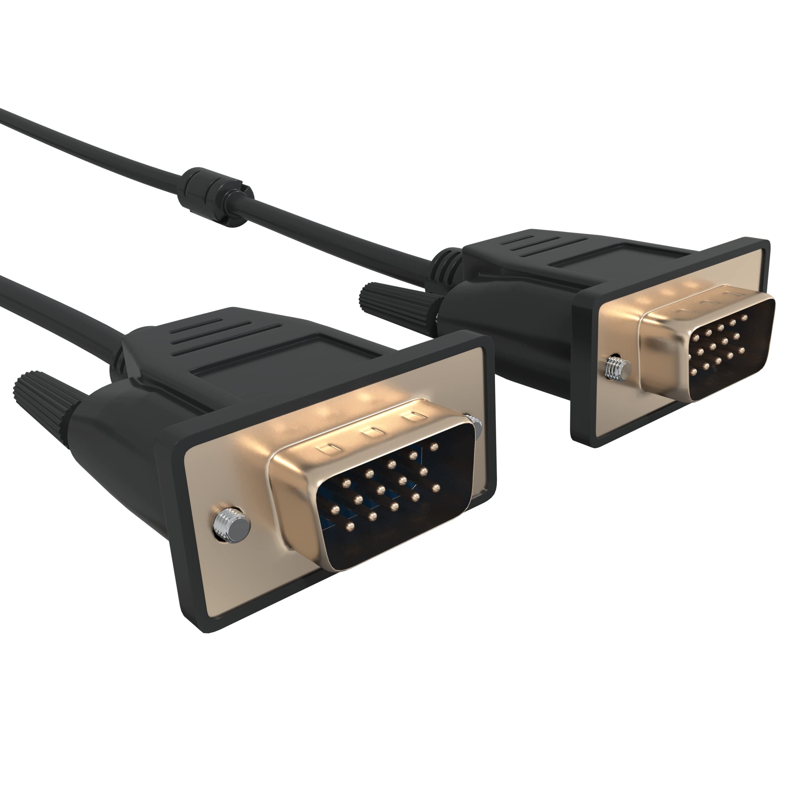 Tupavco Tp121 - Vga Cable 100Ft - Computer/Monitor/Projector/Pc/Tv Cord 15 Pin, 100 Feet Long Video Cord