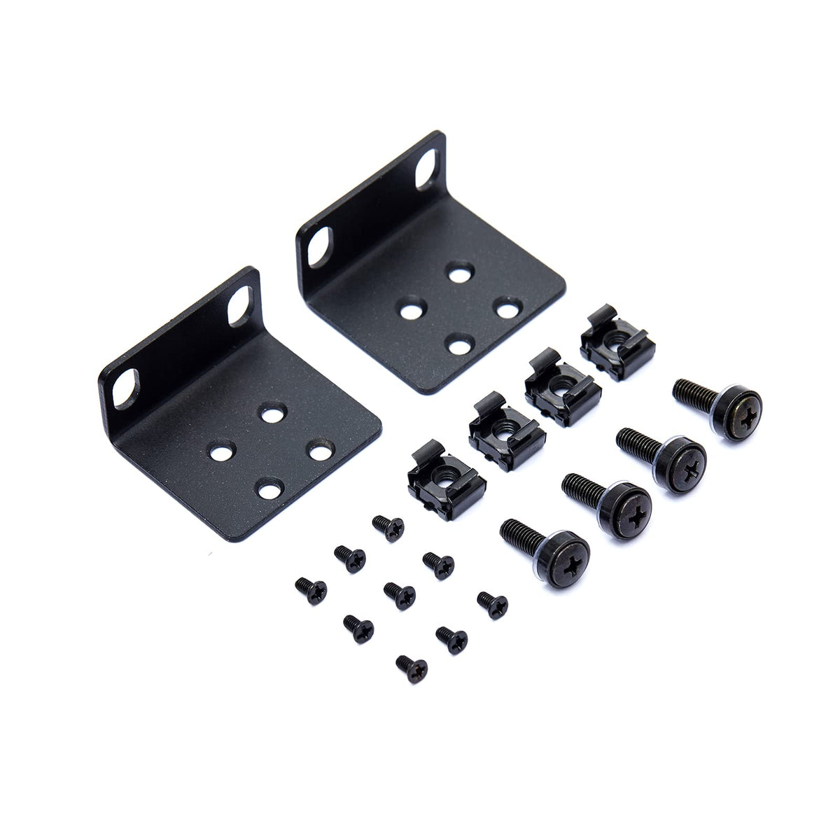 19'' Rack Mount Kit For 17.3 Inch Wide Switches, Compatible With Select Buffalo Tech, Dell, Cisco, D Link, Netgear, Linksys And