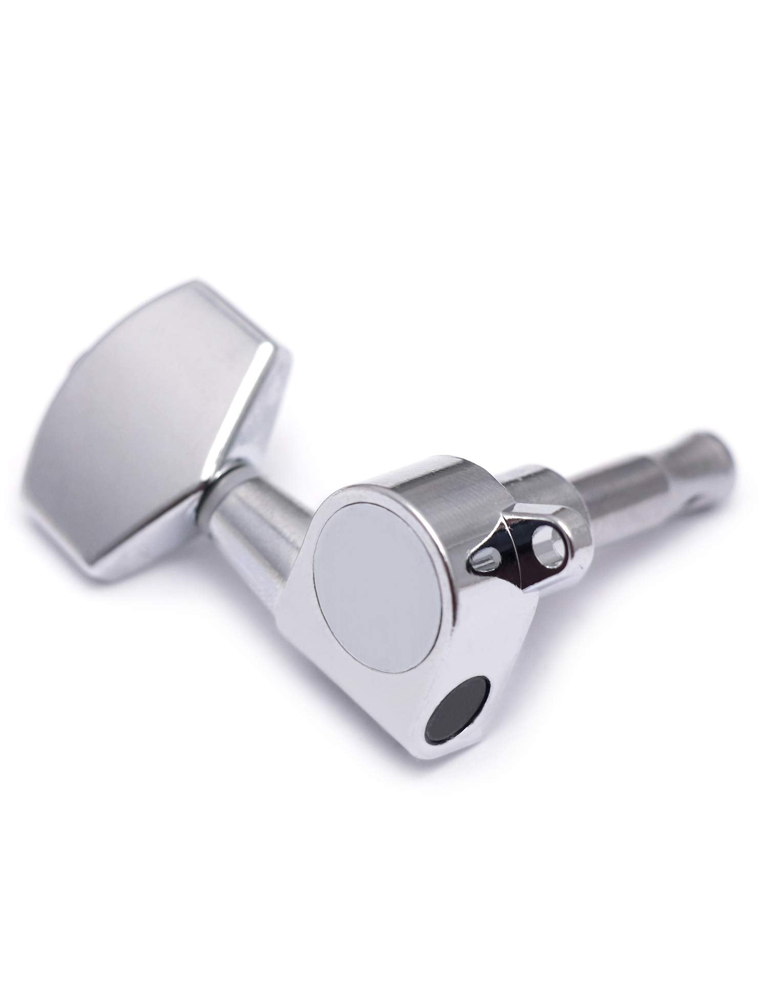 Metallor Sealed String Tuning Pegs Keys Machines Heads Tuners 3L 3R Electric Guitar Acoustic Guitar Parts Replacement Chrome.