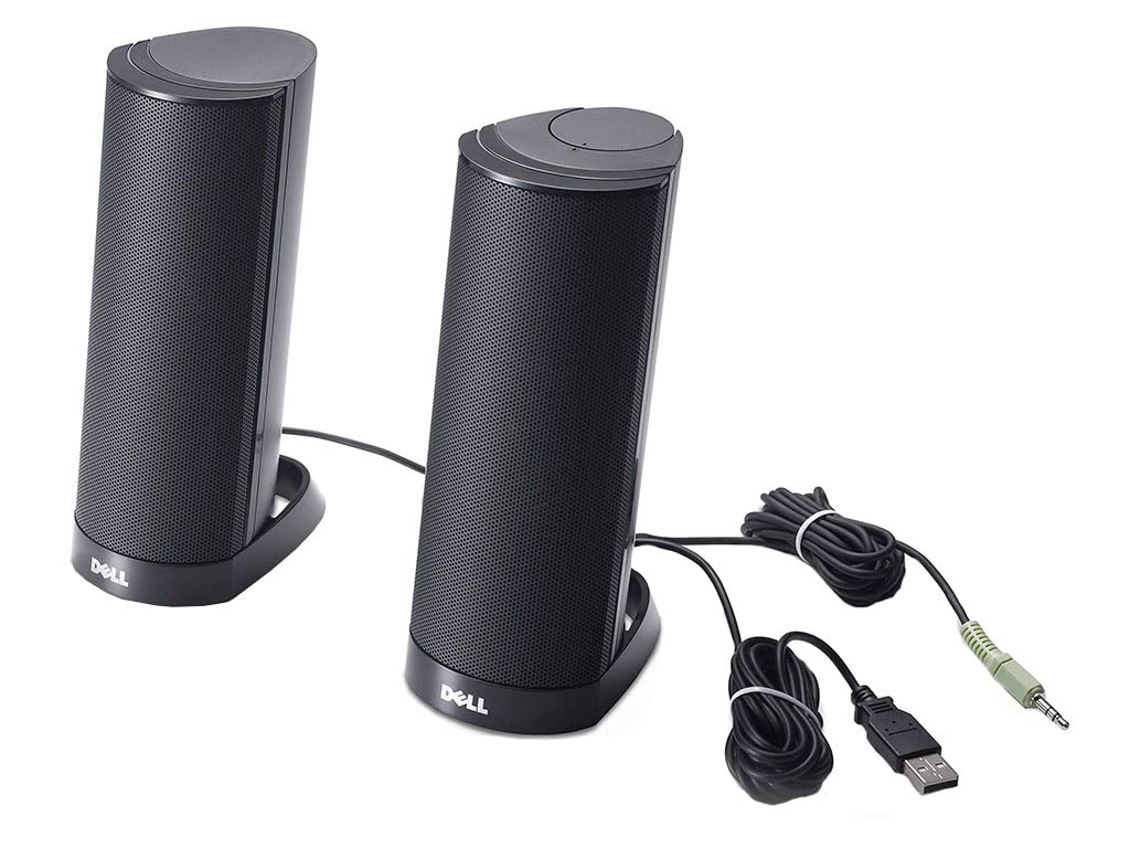 Dell AX210 Black USB Stereo Speaker System