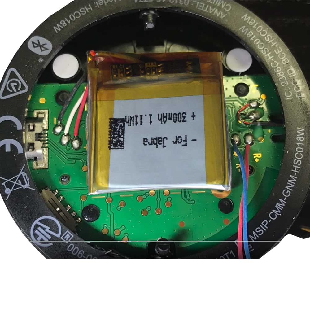 Aolikes 3.7V 300Mah Battery Replacement For Jabra Evolve Ii, Evolve 65 Wireless Headset, Ahb472625Plt Battery Replacement For Jb