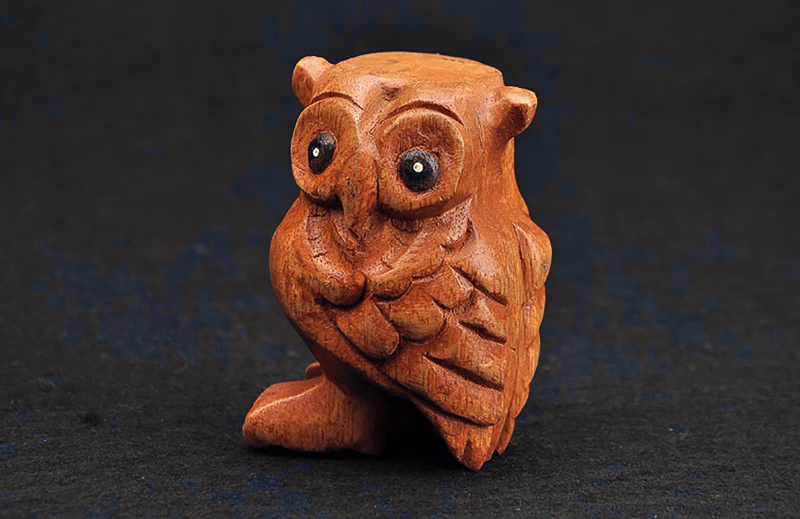3.5''Wooden Owl Hoot Whistle   Musical Ocarina Craft Decor