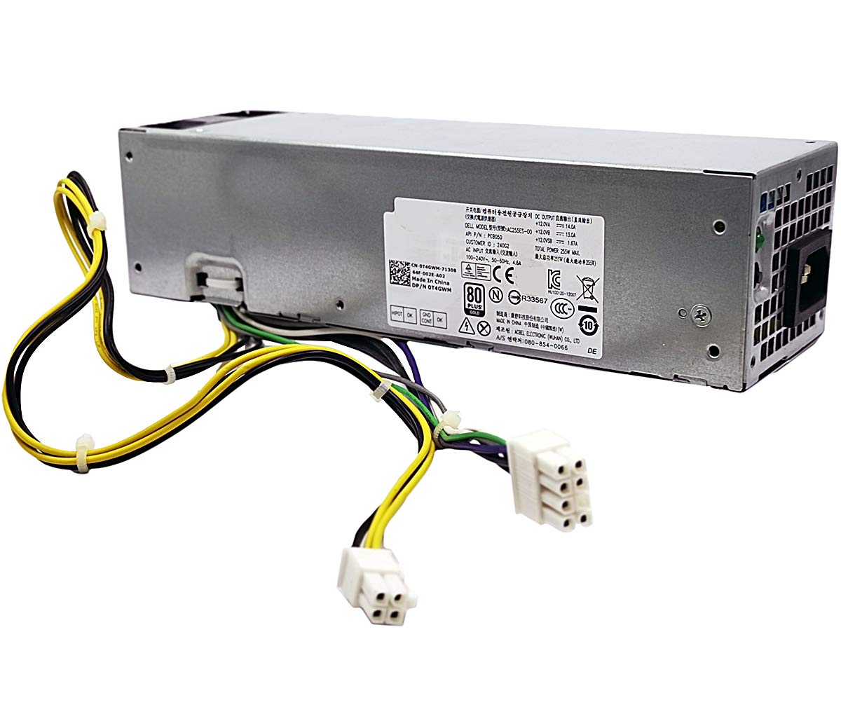Ac255Es 00 Pcb050 255W Power Supply Compatible With Dell Optiplex 3020 7020 9020 Precision T1700 Small Form Factor Sff Systems