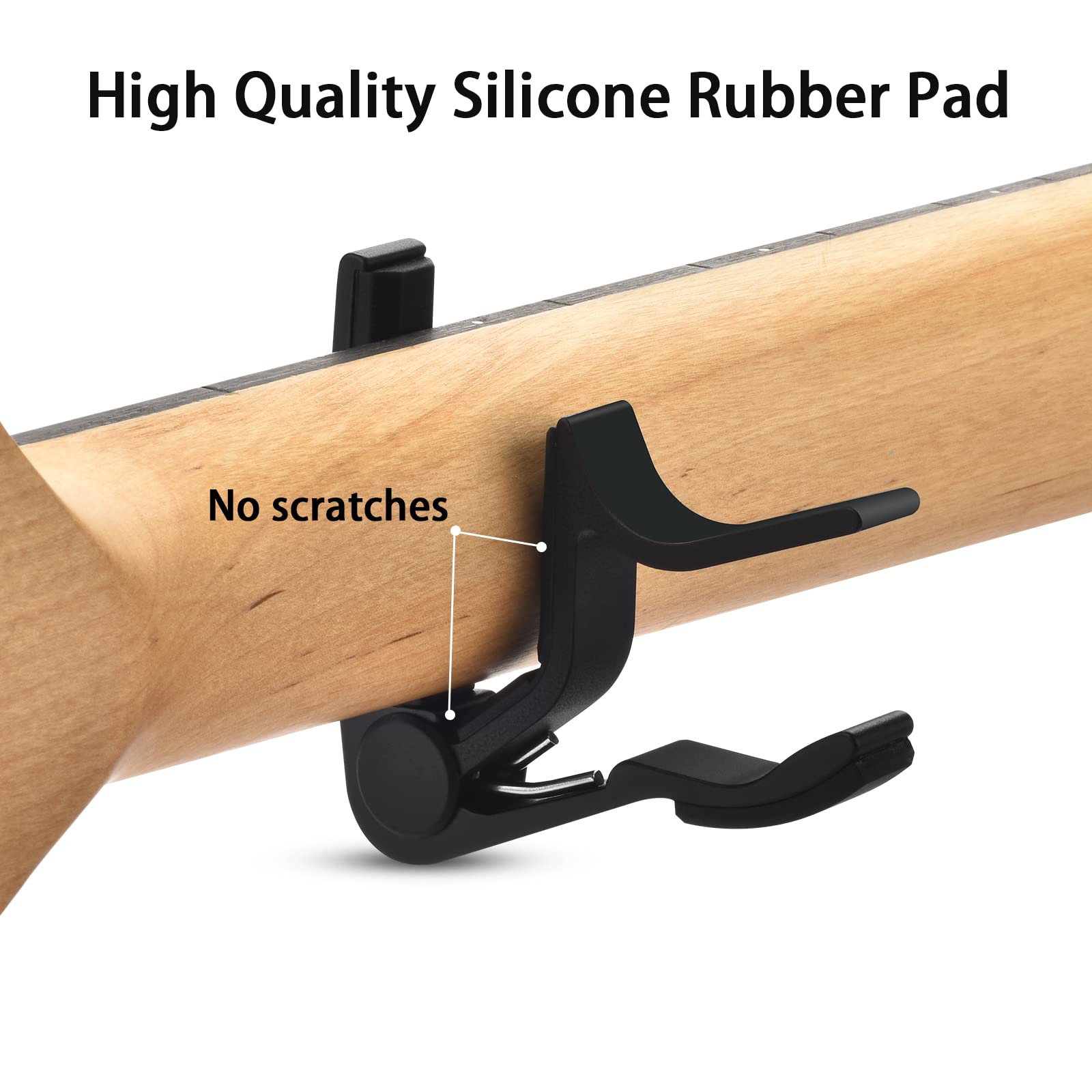 Guitar Capo, Capo For Acoustic Guitar, 2 Pack Guitar Capo For Electric Guitars, Bass, Buzzing Free, Quick Release, Easy To Use,