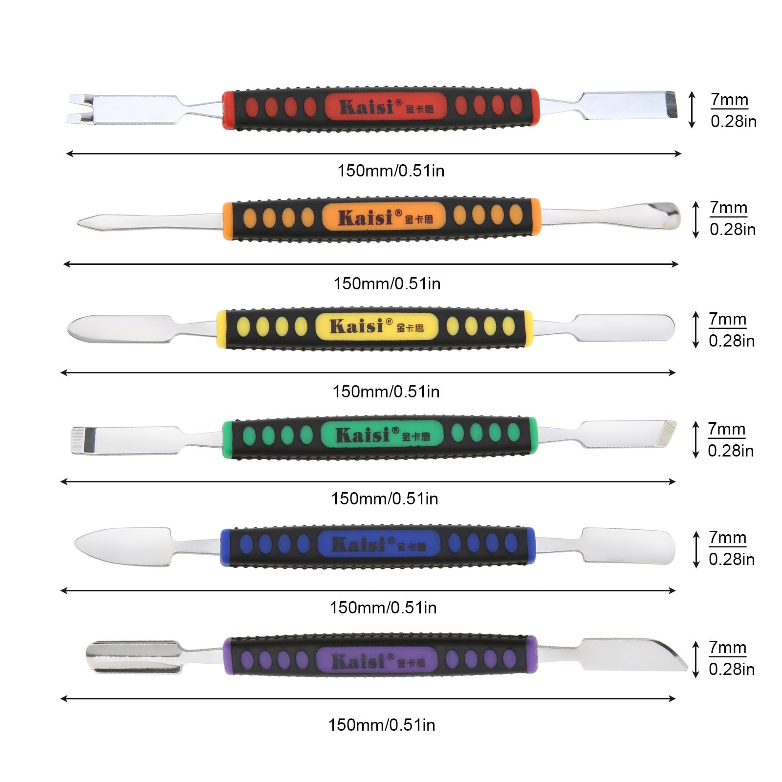 ?Best Deals?Origlam 6Pcs Dual Ends Metal Spudger Set, Professional Pry Opening Spudger, Prying Opening Repair Tool Kit For Iphon