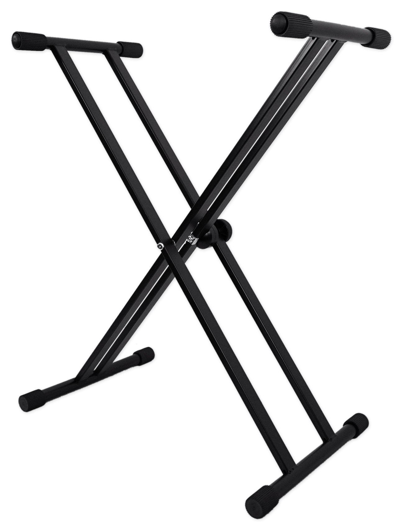 Rockville Rsc5W Universal White Dj Scrim Cloth Cover, 360-Degree X-Stand Fit, Wrinkle-Resistant, Flame Retardant, Carry Pouch, F