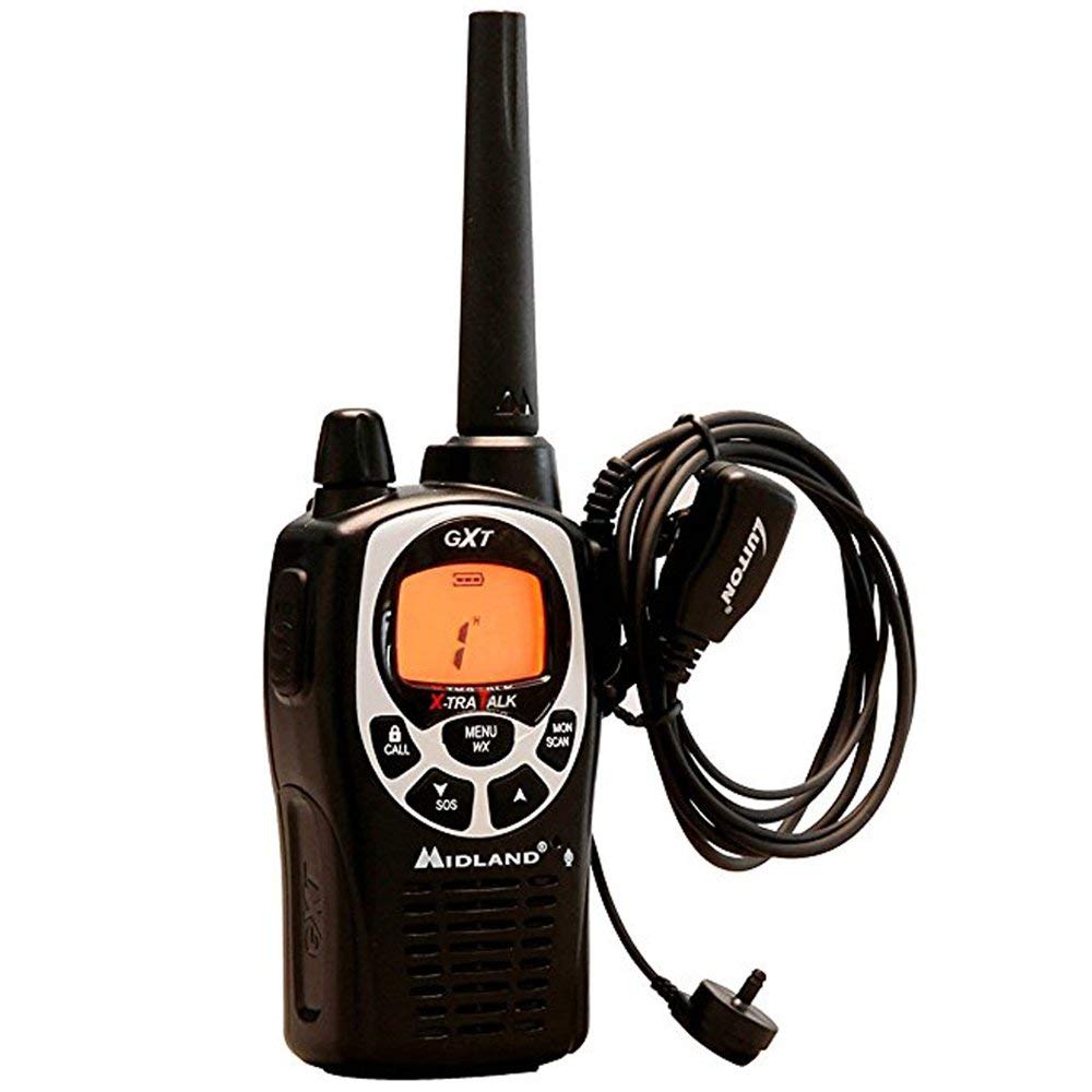 Headsets For Midland Walkie Talkies Midland Earpieces With Mic Security Headsets For Midland Two Way Radios Compatible With Midland Gxt1000Vp4 Lxt600Vp3 Gxt1050Vp4 Gxt1000Xb Lxt500Vp3 Etc (6 Pack)