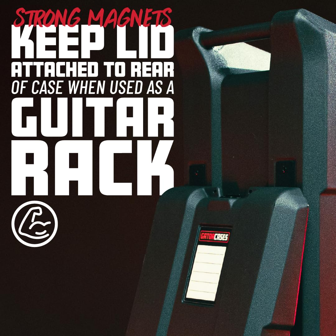 Gator Cases Mini Vault Guitar Case For Two (2) Electric Guitars; Rev 2 (Gtr-Minivault-E2R2)