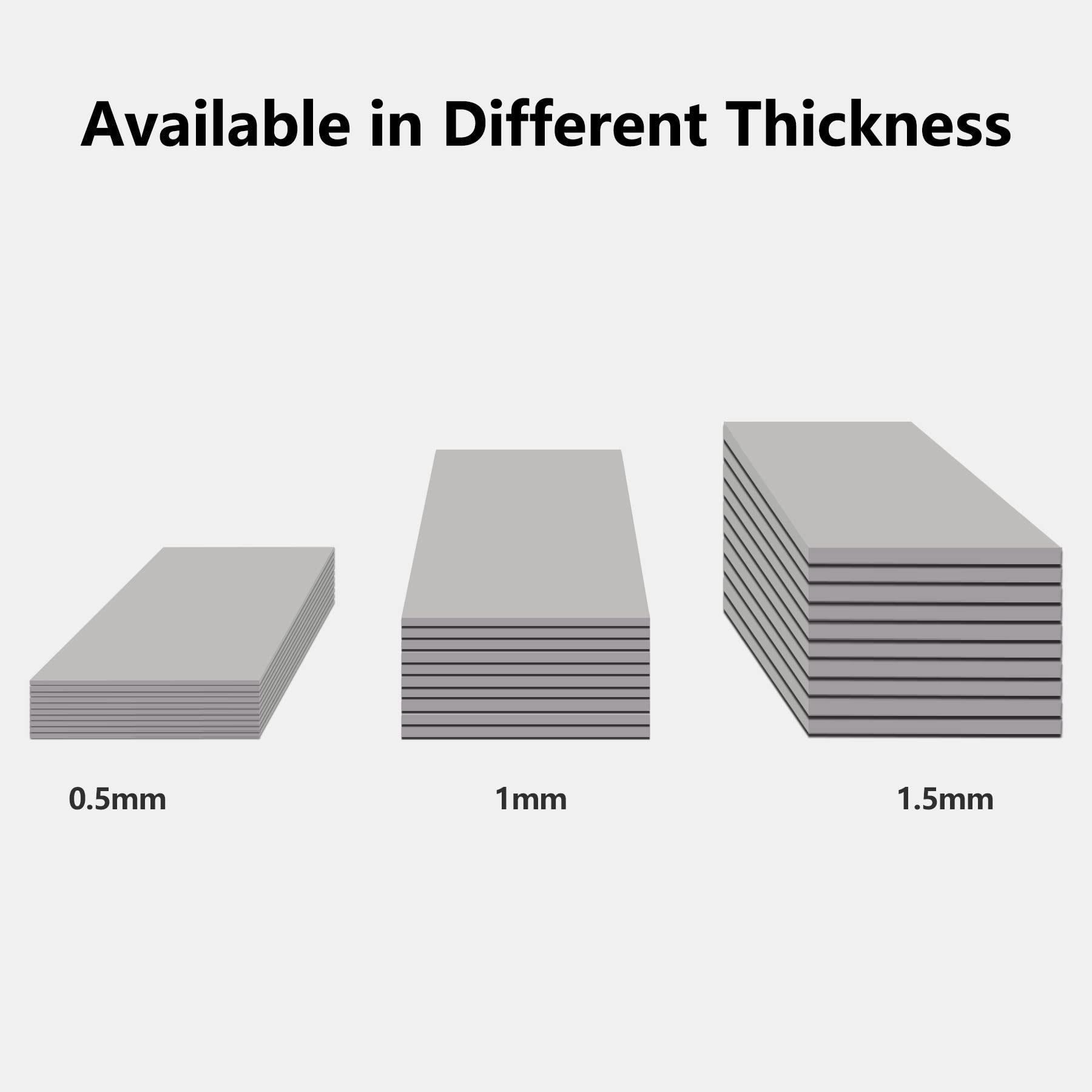 Ucec 30Pcs Thermal Pads Gpu, 2.6 X 0.8 Inch Reusable Silicone Cpu Thermal Pad Conductive Cooling Pad, Excellent Heat Conduction