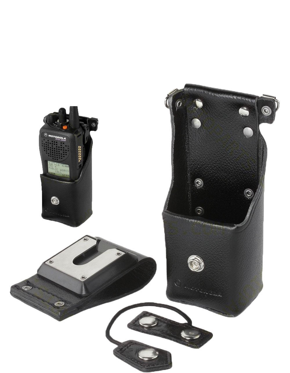 Motorola Oem Leather Swivel Holster Nntn4115A Xts5000 Xts3000 Xts2500 Xts1500