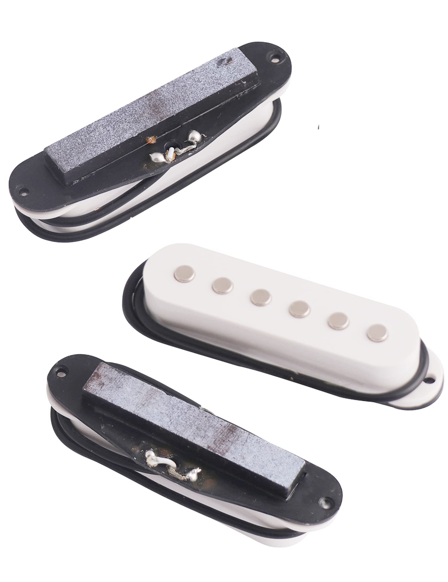 Electric Guitar Pickup Ceremic Magnet Neck Middle Bridge Single Coil Pickups Compatible With Strat Style Sss Electric Guitar Par