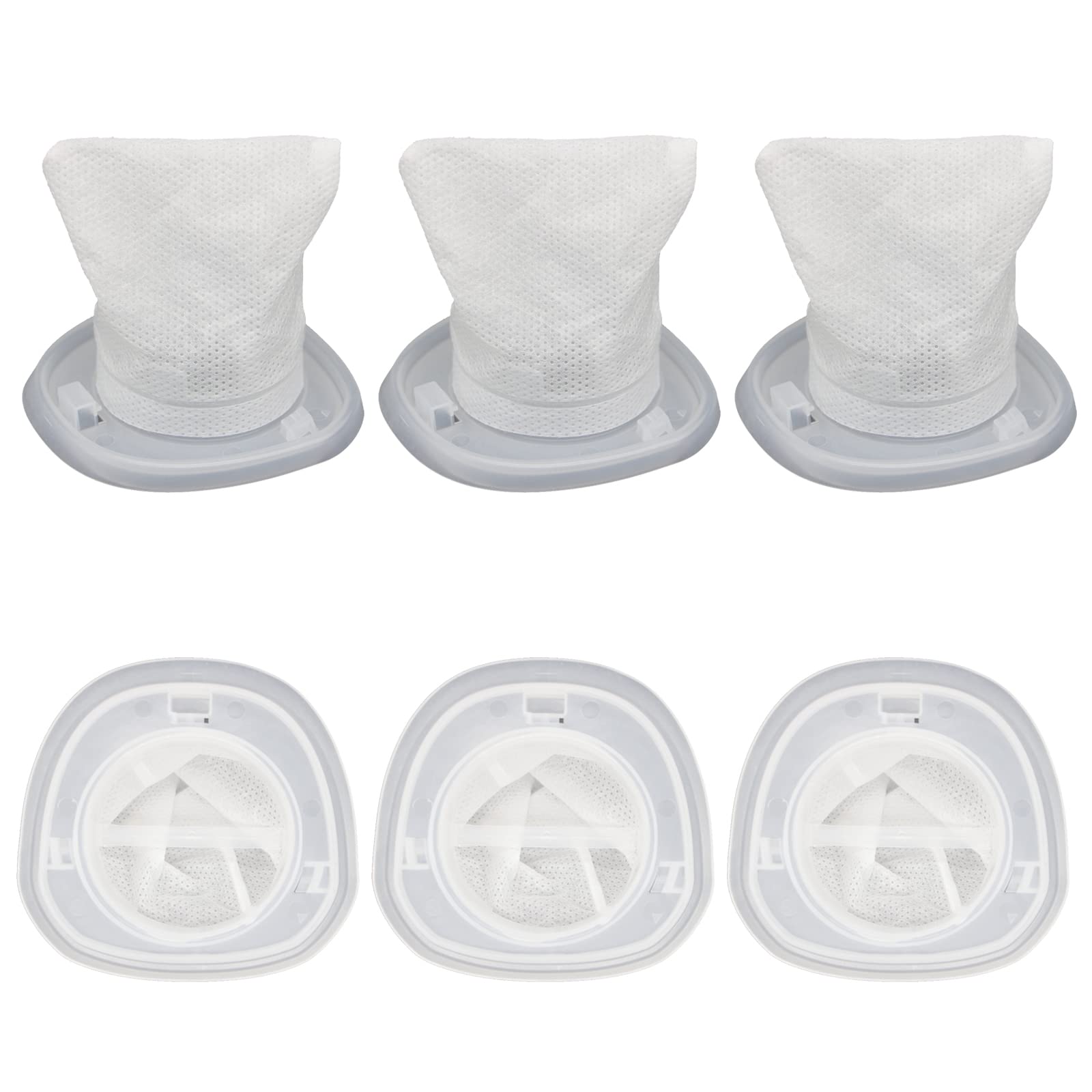 6 Pack Hnvcf10 Filters Compatible With Black+Decker Hnvc220Bcz Series, Hnvc115J06, Hnvc115J22, Hnvc115Jb06, Hnvc215B10, Hnvc215B