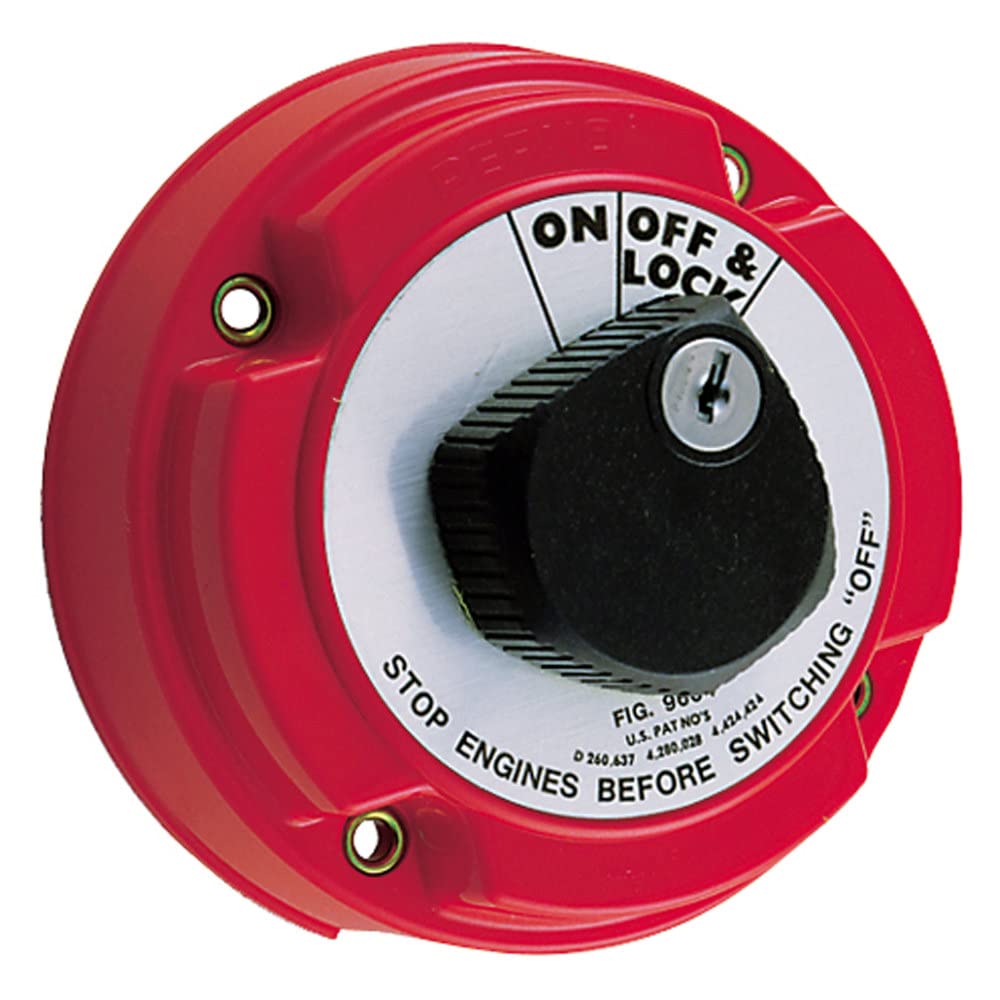 Perko Medium Duty Main Battery Disconnect Switch W/Key Lock