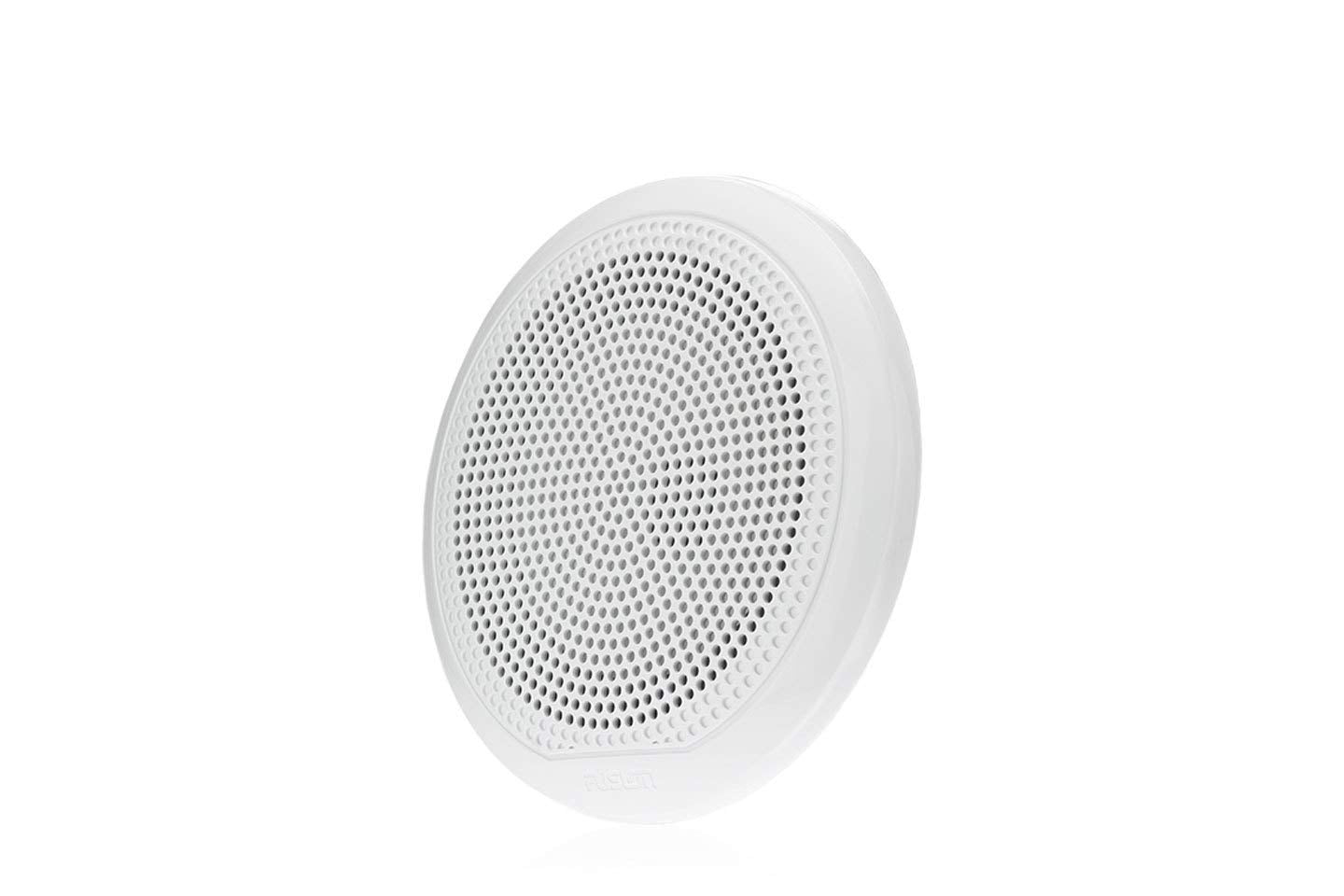 Fusion El Series, 6.5'' 80 Watt Shallow Mount Speaker Pair, Classic White Grille, El F651W, A Garmin Brand