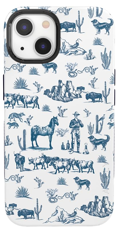 Casely Iphone 14 Plus Case | Wild West Adventure | Desert Western | Compatible With Magsafe
