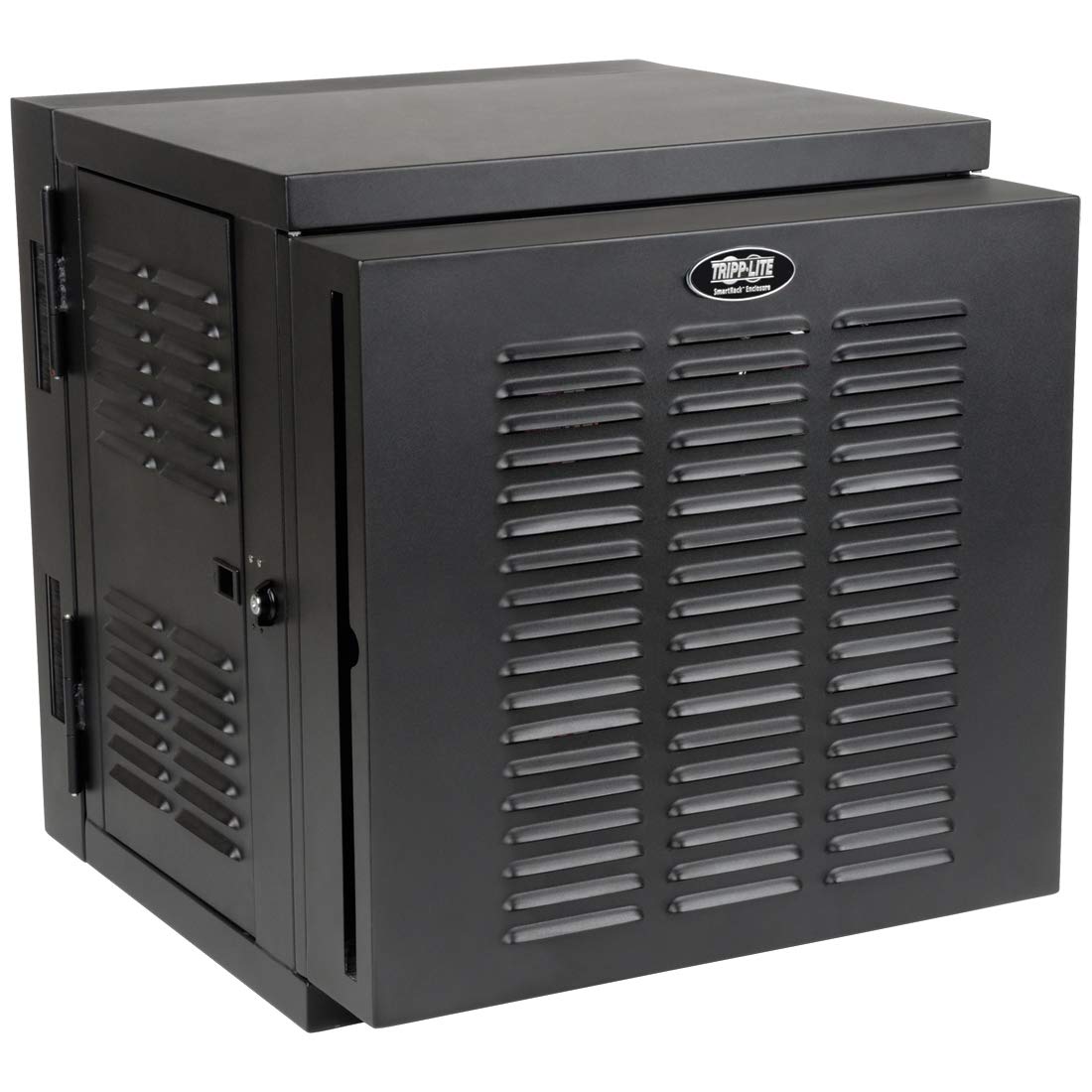 Tripp Lite 12U Wall Mount Rack Enclosure Server Cabinet, Hinged, 20.5' Deep, Switch-Depth, NEMA (SRW12USNEMA)