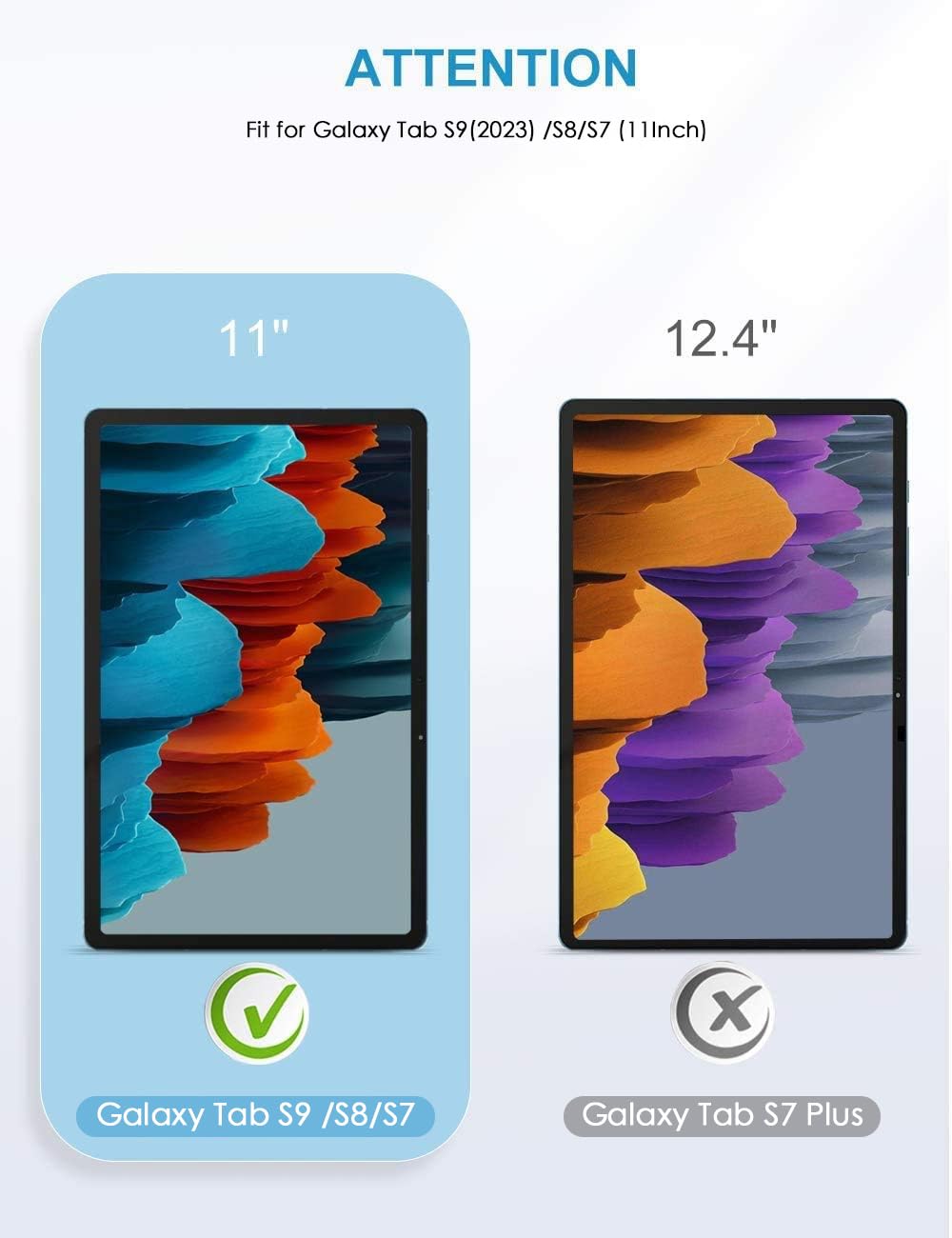 Galaxy Tab S9 Screen Protector 11 Inch 2023, Paperfilm Screen Protector For Galaxy (Tab S9 /Tab S9 Fe 5G 2023)/S8/S7 11 Inch 202