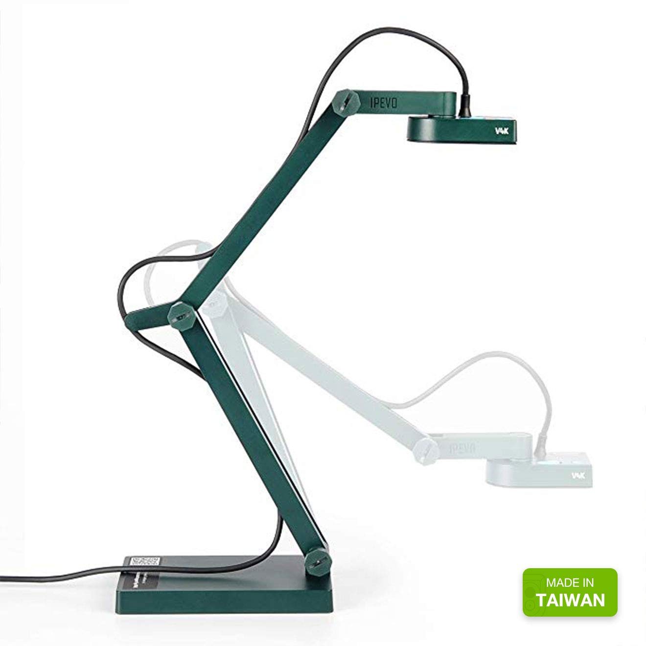 Ipevo V4K Ultra High Definition 8Mp Usb Document Camera   Mac Os, Windows, Chromebook Compatible For Live Demo, Web Conferencing