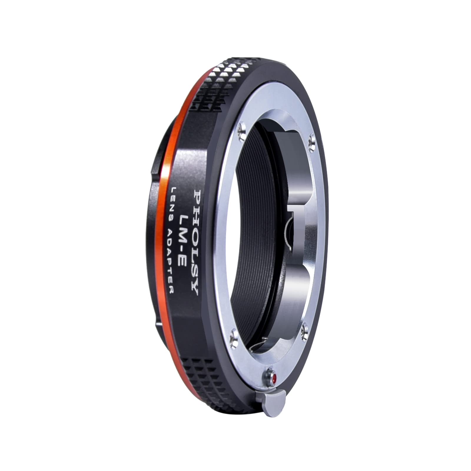 Pholsy Lens Mount Adapter Compatible With Leica M Lm, Zeiss Zm, Voigtlander Vm Mount Lens Compatible With Leica M To E Camera Co