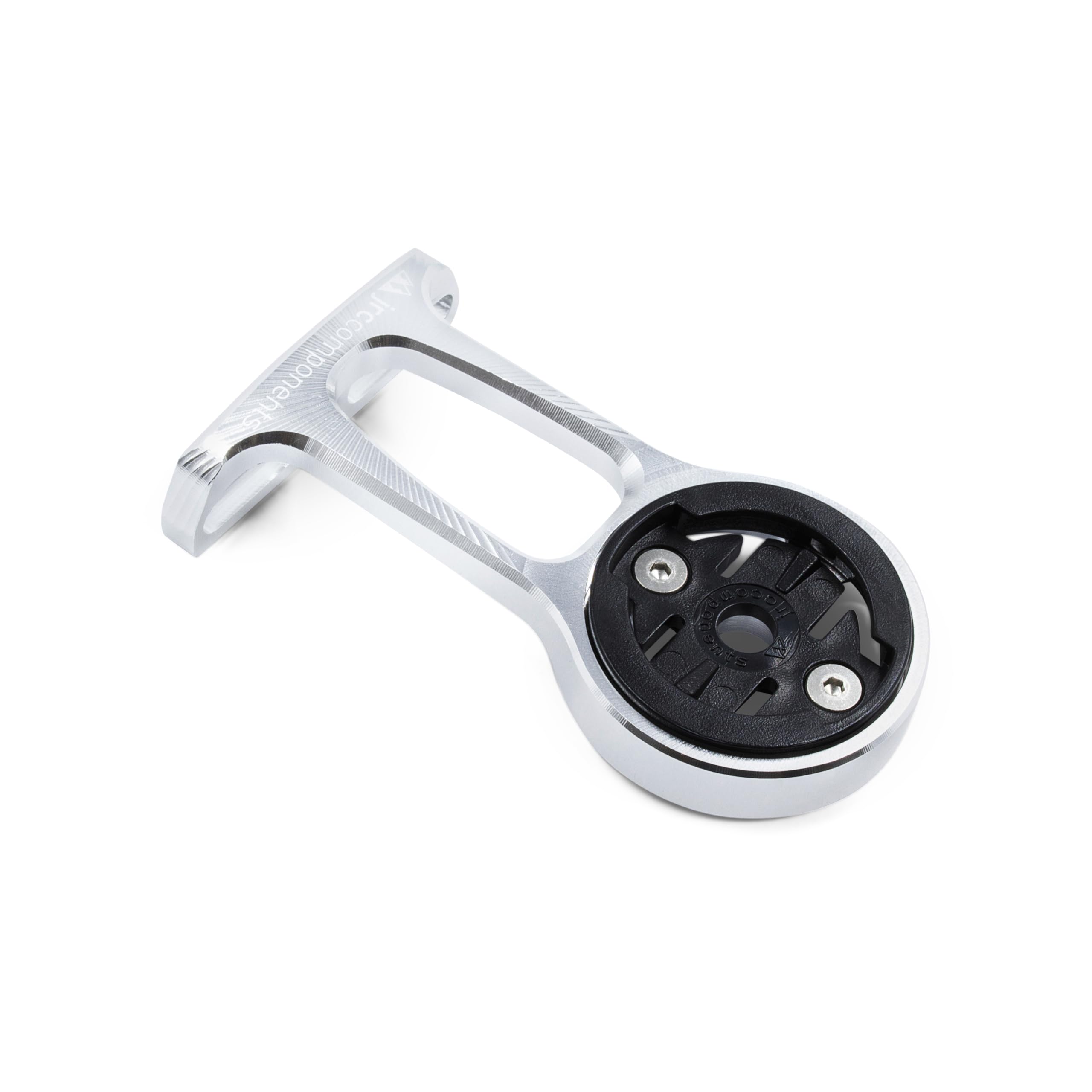 Jrc Components Stem Out Front Mount | Compatible With Garmin Edge Series Devices | Lightweight Cnc 6061 Aluminium Body   Silver