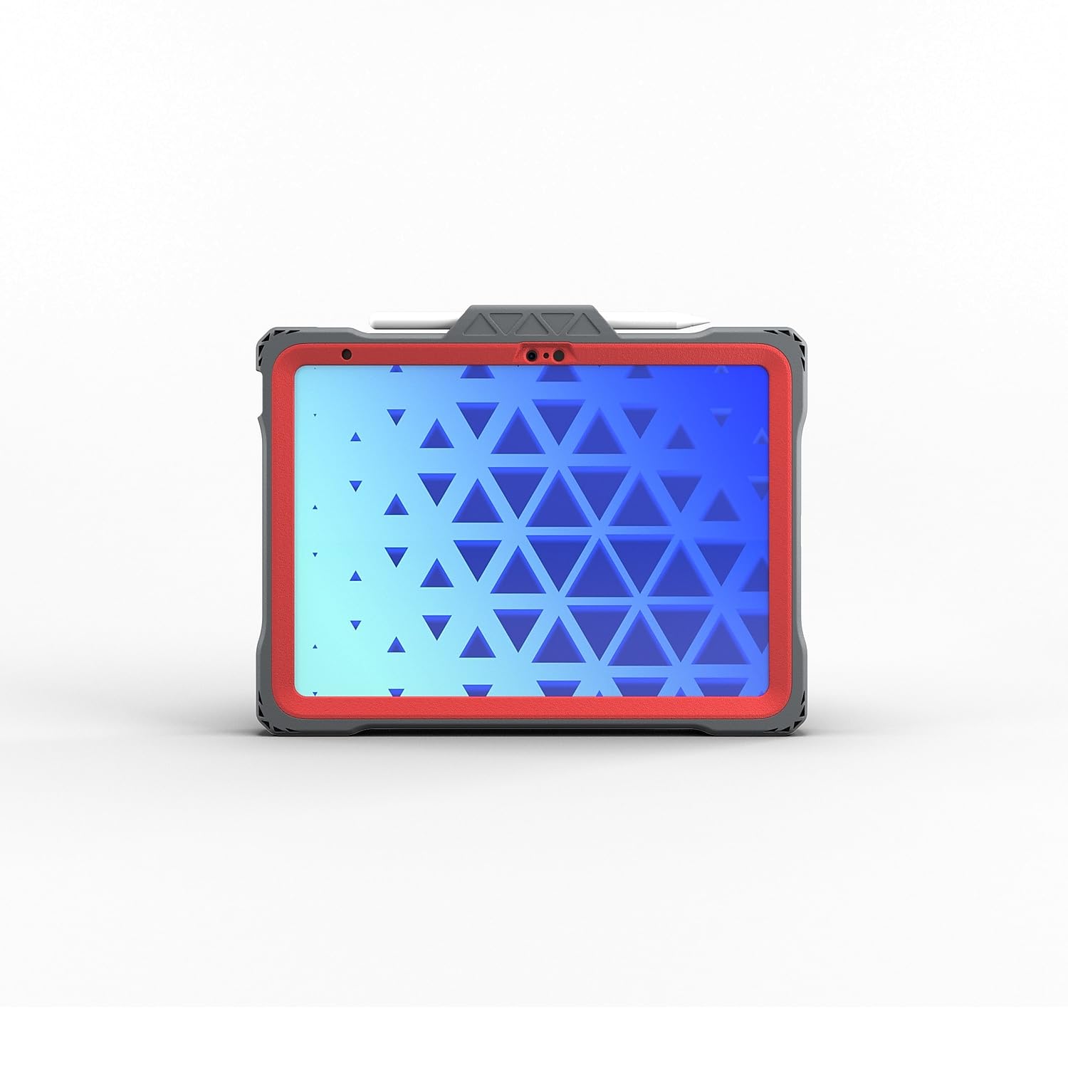 Shield Extreme-X2 For Ipad 10 10.9 (2022) (Red Bezel-Gray Case)