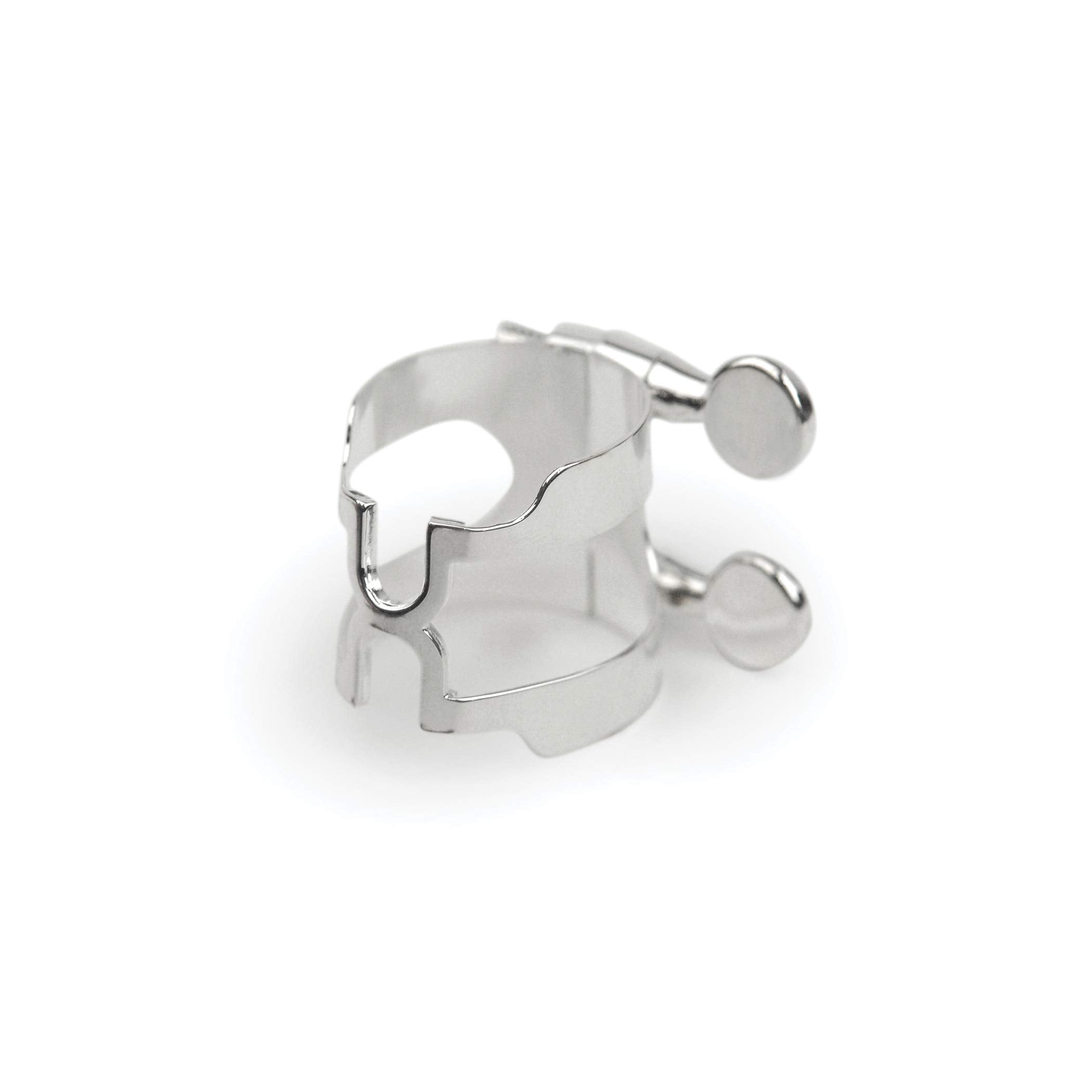 D'Addario H Ligature & Cap, Eb Clarinet, Silver Plated