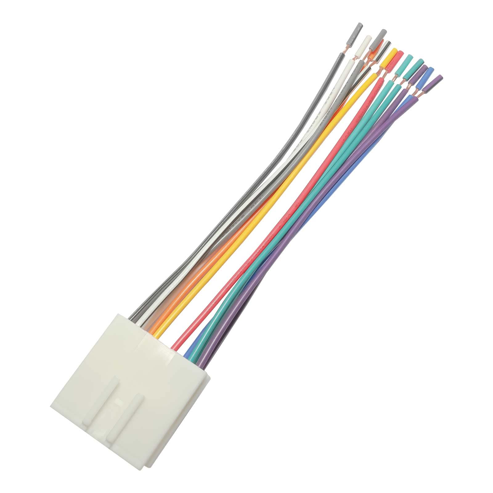 Red Wolf Car Radio Wiring Harness Connector Adapter Aftermarket Stereo Install Adaptor Compatible With Mitsubishi Galant Outlander Montero 1992 2012 Vehicles Cd Player Wire Cable Plug