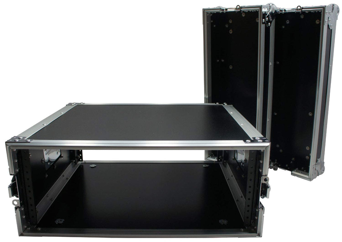 Harmony Cases Hc4Uad Dj Flight Amp 4U Rack Space Road Travel Amplifier Case