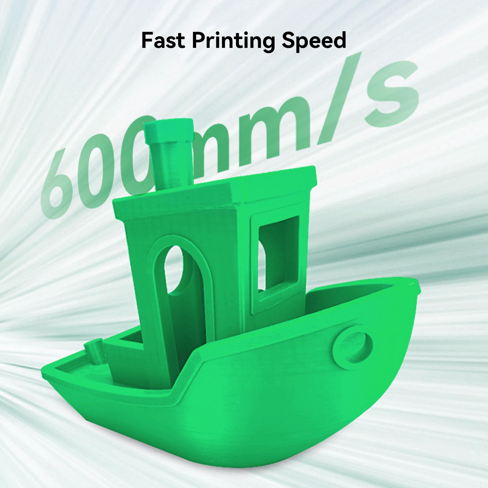 Creality Green Petg Filament 1.75Mm For K1 Max, 3D Printer Filament Designed For High Speed 30 600Mm/S, 1Kg(2.2Lbs)/Spool Hyper