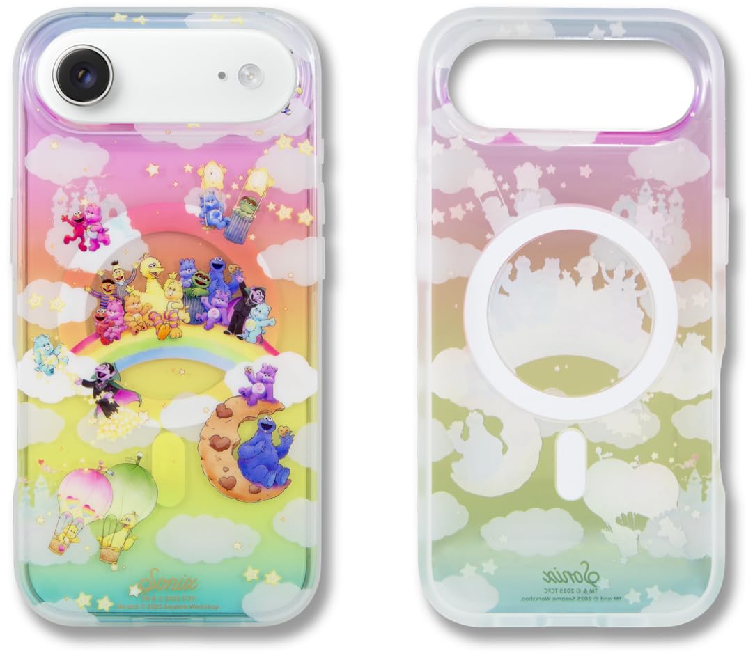 Sonix Case for iPhone 17 Air | Compatible with MagSafe | 10ft Drop Tested | Care Bears x Sesame Street