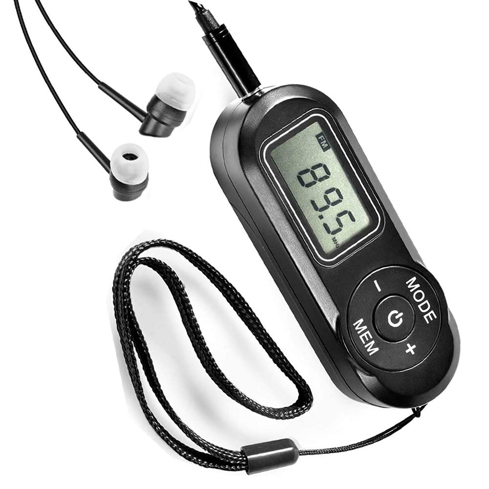 Portable Radio Fm With Best Reception And Excellent Sound, 20 Preset Stations, Battery Operated Walkman With Scan And Preset Fun