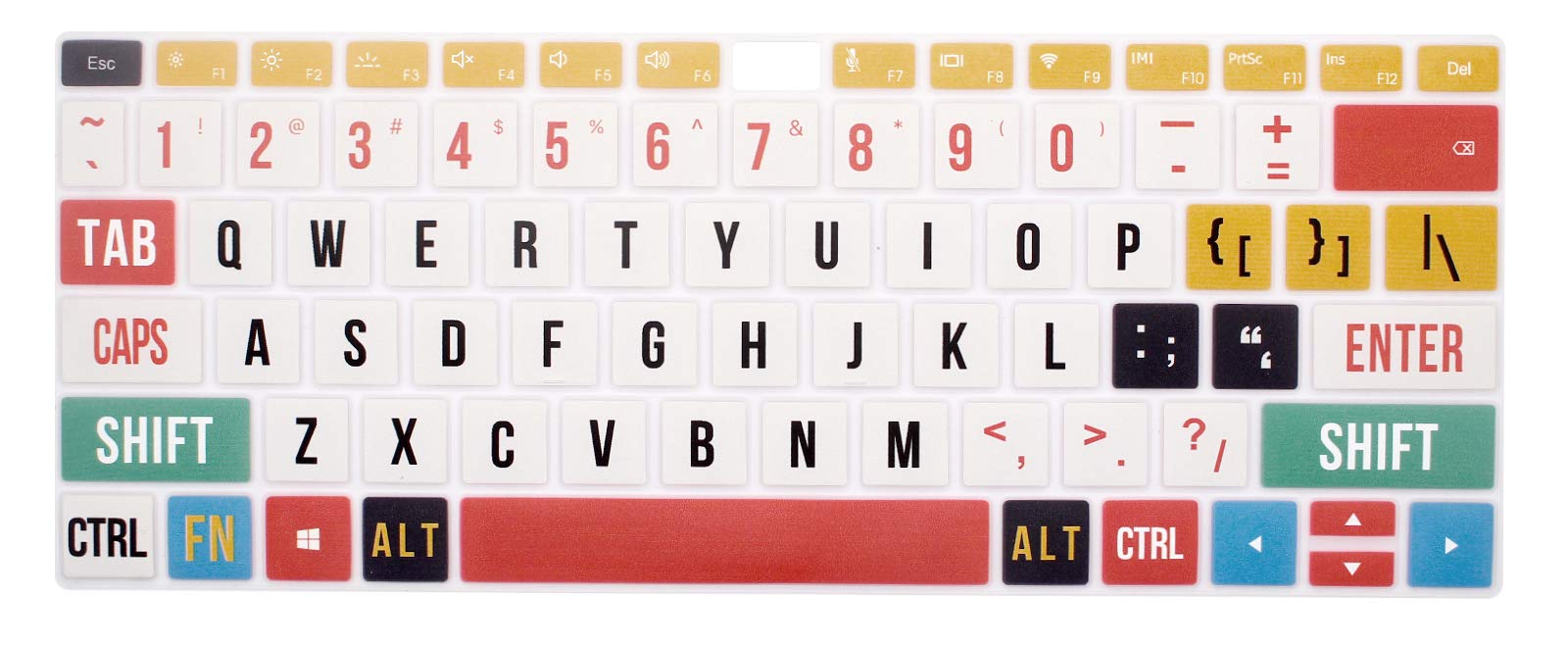 Hrh Soft Touch Ultra Thin Protective Skin Silicone Keyboard Cover For Huawei Matebook X Pro 13.9'' Laptop(2018 Release) For Mate