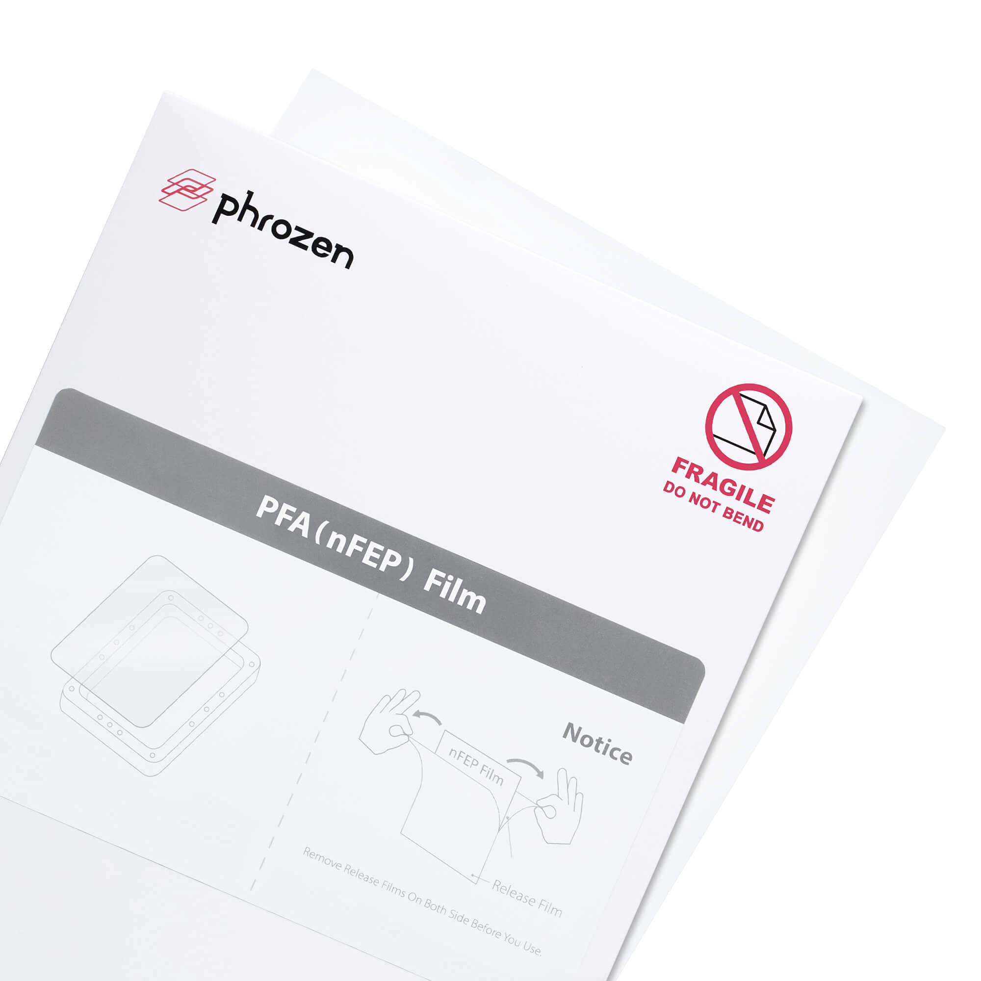 Phrozen 3Pcs Pfa (Nfep) Film   (A4 Size, 210 X 290Mm)