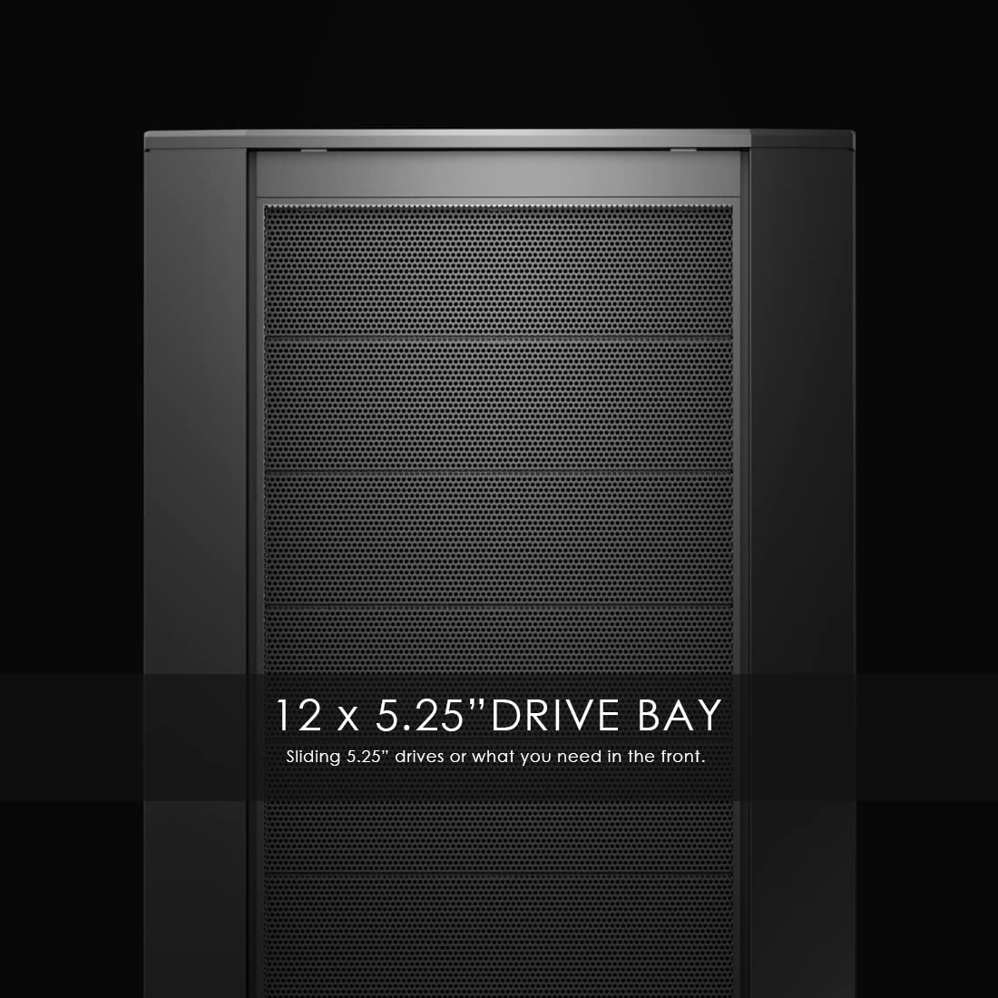 Anidees Ai Raider Xl Full Tower Tempered Glass Xl Atx/E Atx/Atx Gaming Case, Support 12 X 5.25    Drive Bay 480/360 Radiator, Ai