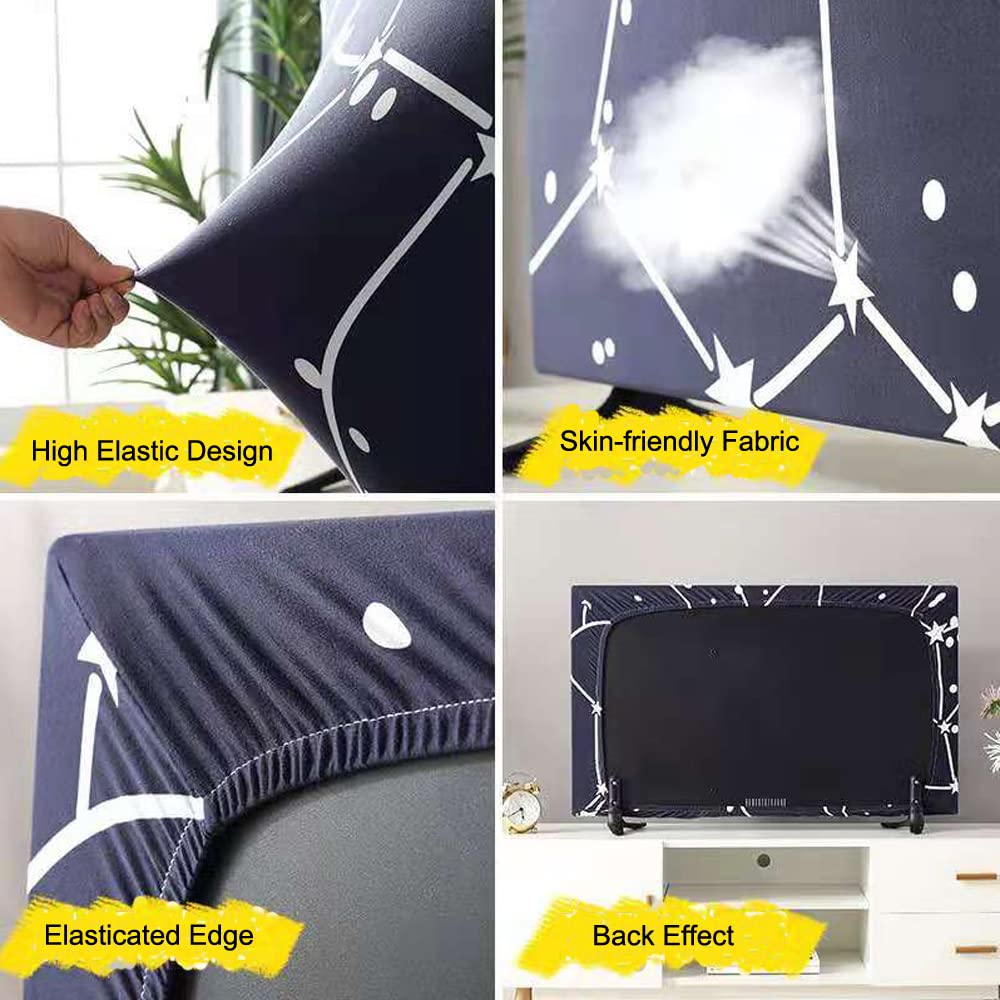 Alhbejt Monitor Dust Cover 22, 23, 24,25 Inch Anti Static Dustproof Protective Cover For Lcd/Led/Hd Panel Case Computer Sleeve C